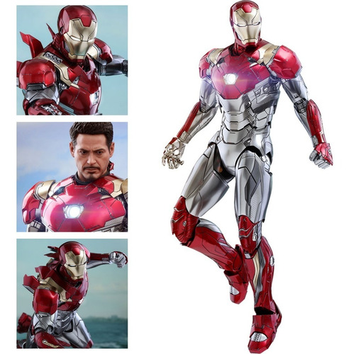 Hot Toys Iron Man Mark 47 Mark Xlvii Diecast (versão 2020)