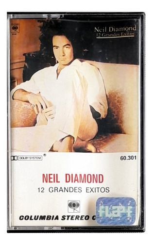  Casete Neil Diamond 12 Grandes Exitos Ed Argentina  Oka (Reacondicionado)