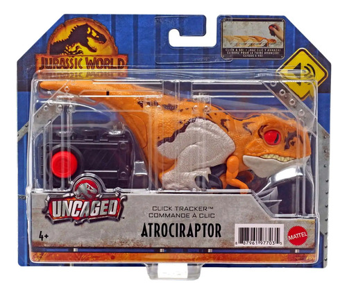 Dinosaurio Jurassic World  Atrociraptor Red Con Control 