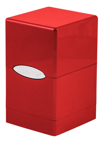 Ultra Pro Satin Tower Deck Box Red - Rojo
