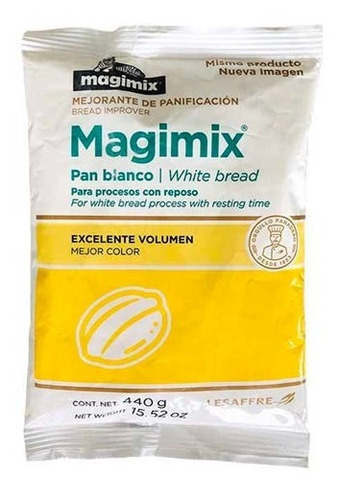 Mejorante De Panificacion Magimix Para Pan Blanco 440g 10 Pz