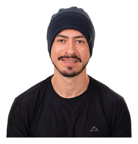 Gorro Neblina Fleece - Conquista Cor Azul