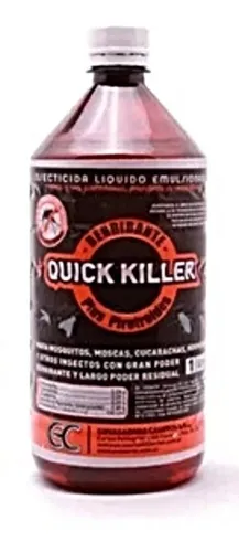 comprar Quick Killer Derribante Mosca Mosquito Alacran Frasco 1 Lt