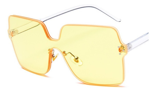 Gafas Lentes Sol Cuadradas Moda Colorida Vintage Trending 21