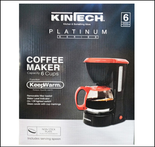 Cafetera Coffee Maker Kintech Serie Platinum Keep Warm Org