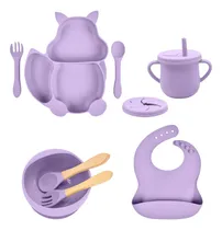 Comprar Set De Alimentación De Silicona Para Bebe