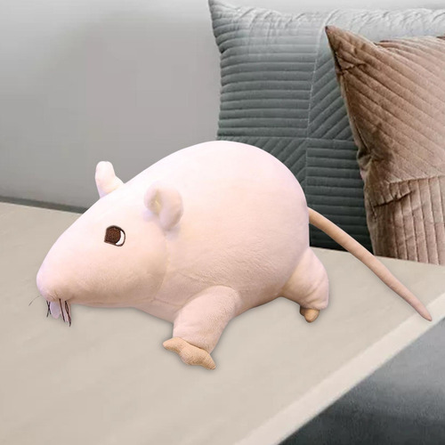 Encantador Juguete De Animal De Rata De Peluche, Muñeca De