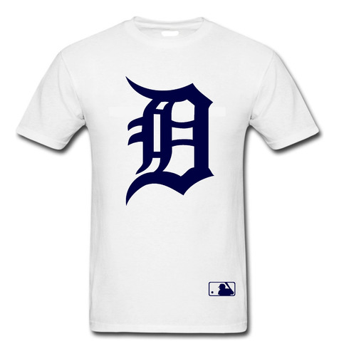 Playera Detroit Tigers Baseball Mlb Blanco