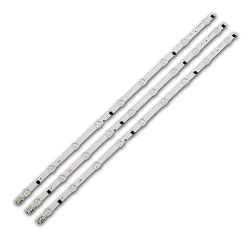 Imagen 2 de 4 de Tira Led Tv 32 Samsung Un32f4000 Un32f5000 Un32f5500 Kit X3