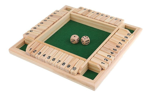 Juego De Mesa Número Madera Para Beber Fiesta Pub Bar