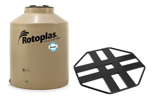 Tanque Cuatricapa Rotoplas 850 Lts Y Base Hasta 1100 Litros