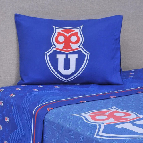 Universidad De Chile - Juego De Sábanas - 1,5 Plazas Mashini