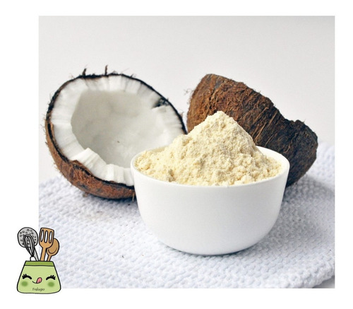 Harina De Coco Natural Sin Gluten-vegana Dieta Keto-fralugio