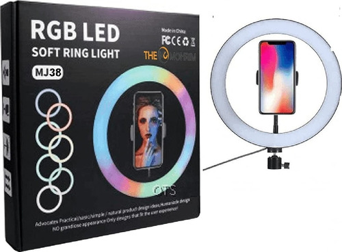 Mj38 Aro De Luz Rgb Led Soft Ring Light 15  1 T