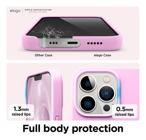 Case Elago Liquid Silicone Compatible With iPhone 13 Pro 6.1