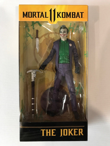 The Joker Mortal Kombat Guason Mcfarlane Mk11 Figura 7 Pulg (Usado)