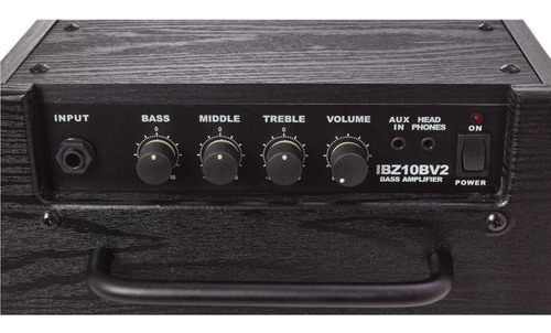 Imagen 1 de 1 de Amplificador Ibanez Para Bajo Electrico Ibz10bv2-n 10w