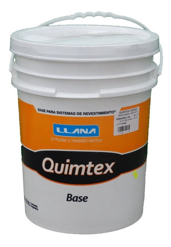 Base Para Revestimiento Plastico Quimtex Cuarzo 18lt