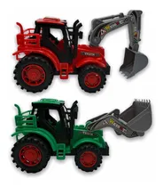 Comprar Camión Construcción A Friccion Tractor Truck Weigth Color Verde
