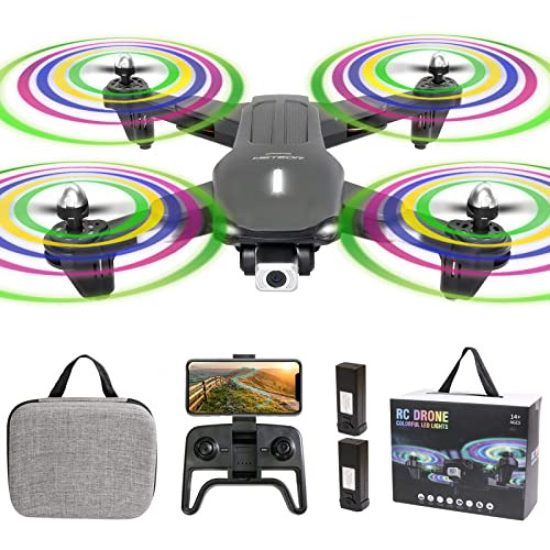 Rc Drones Para Niños Adultos Principiantes Con Cámara 1080p,