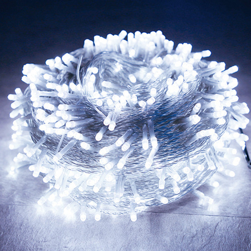 Cadena De Luces Led Navideñas Con Forma De Guirnalda Navideñ