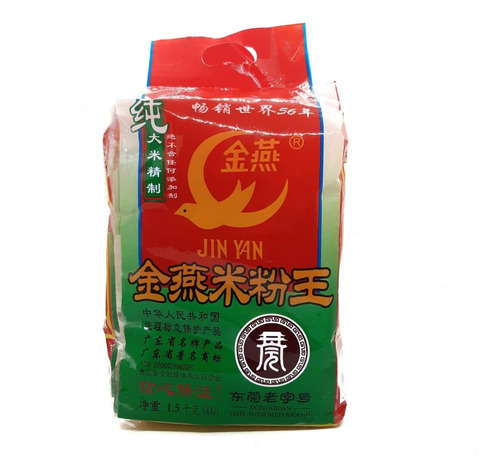 Fideos De Arroz Jin Yan 1.5 Kg