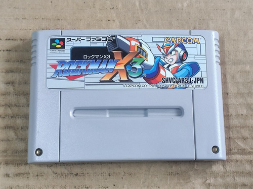 Rockman X3 100% Original Nintendo Super Famicom Snes #2 (Usado)