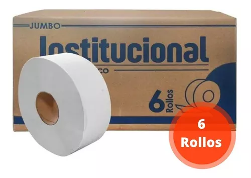 Papel higiénico Jumbo 400 mts. (1 rollo) - Desechables amigables