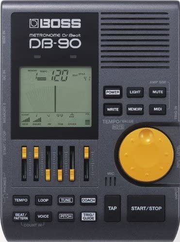 Metrónomo Boss, Db-90 Dr. Beat , Portátil, Negro,