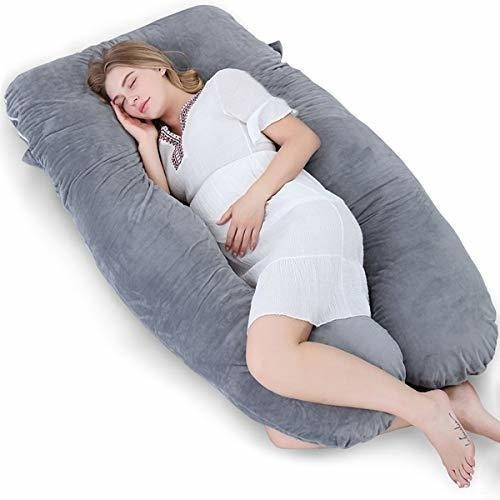 Almohada De Embarazo De Maternidad Con Forma De Cuerpo De Me