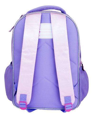 Mochila Con Bolsillo Barbie Without Doll Color Multicolor