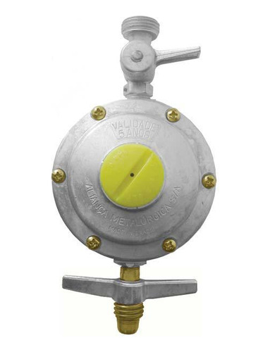 Regulador Pressão Gás Aliança 506/10 2 Kg/h Baixa Pressão