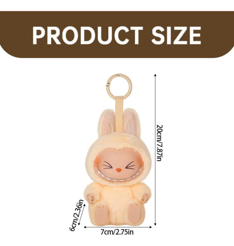I 1pcs Labubu Exciting Macaron The Monsters - Original