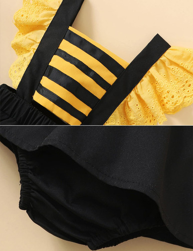 Disfraz De Abeja Para Bebé, Talla De 0 A 24 Meses, Disfraz