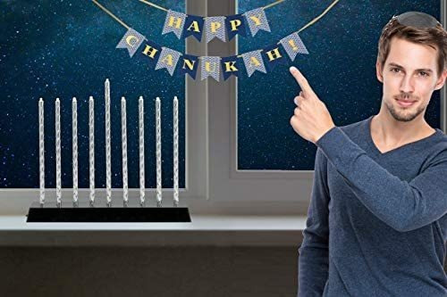 Imagen 6 de 6 de Rite Lite Diamond Cut Led Electric Menorah Hanukkah Menorah