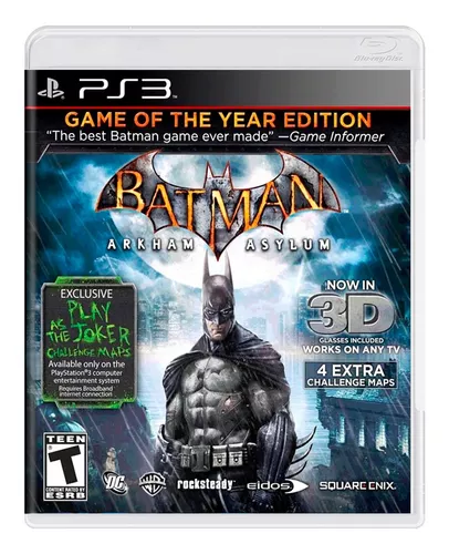 Download Tradução Batman Arkham Asylum Game of The Year Edition PT-BR -  Traduções - GGames