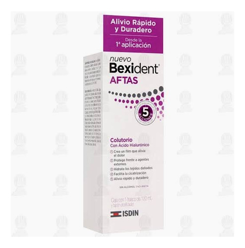 Isdin Bexident Aftas En Colutorio Enjuague 120ml