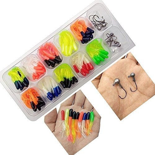 Rg Repuesto 10 Color Crappie Buster Tubo Suave Cebo 2 Pesca