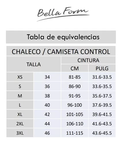 Camiseta Faja Para Hombre Control Fitnet talla CH Bella Form Bellaform  camiseta modeladora