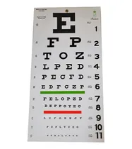 Comprar Cartulina Para Examen De Vista Snellen-tabla Optométrica