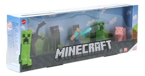 Minecraft Micro Dragon Ender Steve Creeper Pig Cochon