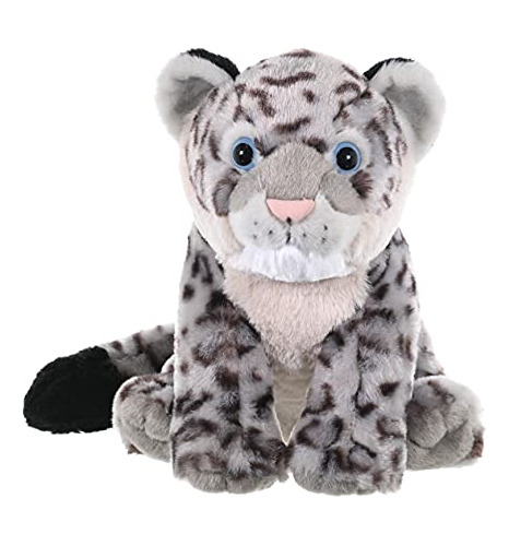 Wild Republic Leopardo De La Nieve, Cuddlekins, Animal De Pe