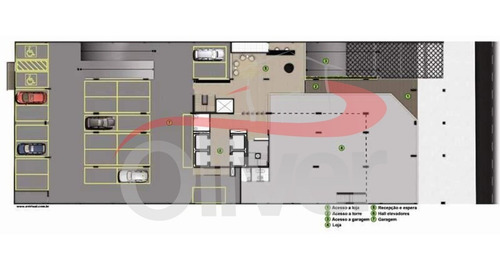 Imagem 6 de 6 de Empreendimento Vega To Work, Sala Comercial, Agua Verde, Curitiba, Parana - Sa00024 - 33104386