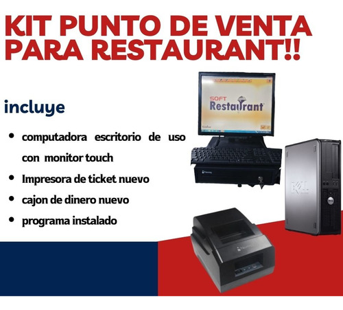 Kit Punto De Venta Para Restaurantes (Usado)