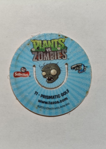 Máster Tazo Plants Vs Zombies 11-prismatic Golf (Usado)