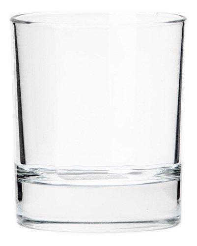 Stelvio Juego De 6 Vasos De Vidrio De 250 Ml. Color Transparente