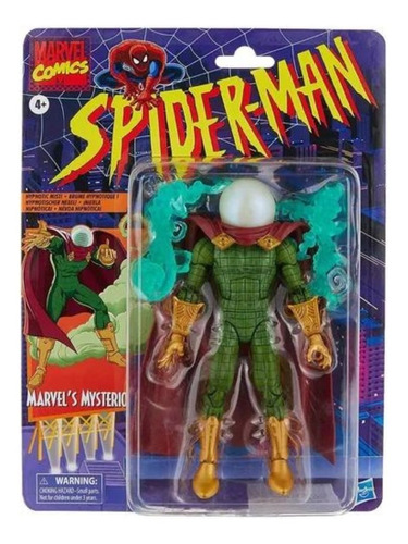Mysterio Spiderman Marvel Comics Legends Retro Coleccion