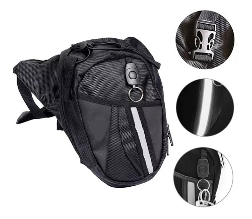 Bolso Para Pierna Muslera Portatil Para Moto Bicicleta