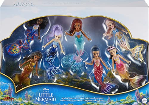 Mattel Disney La Sirenita Ariel Y Sus Hermanas Small D