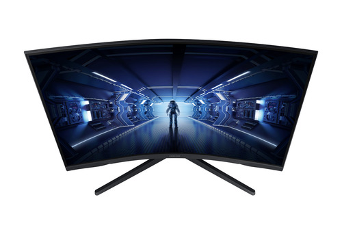 Imagen 4 de 5 de Monitor gamer curvo Samsung Odyssey G5 C32G55T LCD 32" negro 100V/240V